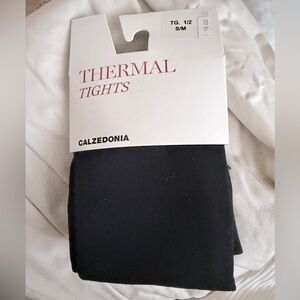 Calzedonia Thermal Tights in Black Size S/M